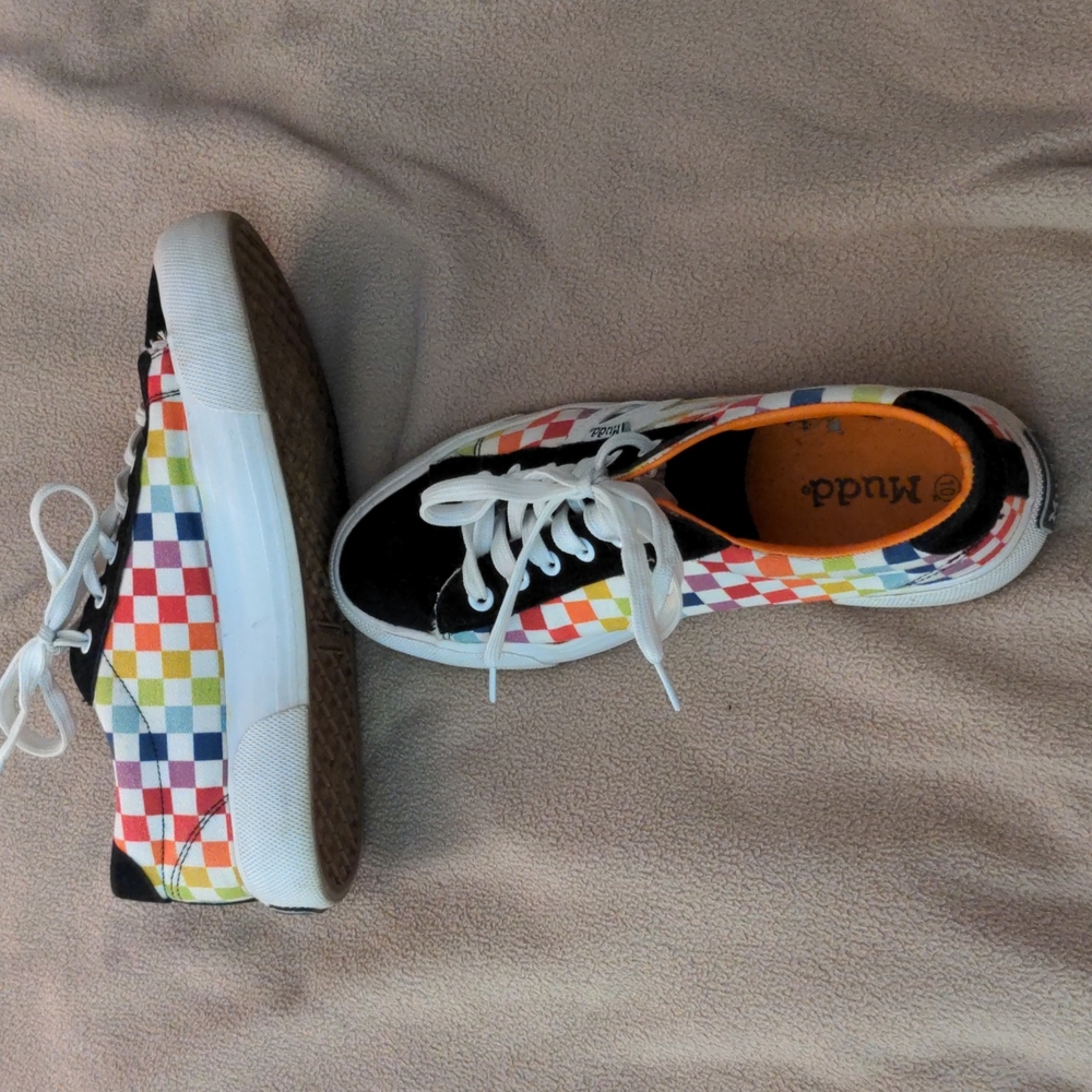 Platform/Stacked Rainbow Mudd Sneakers